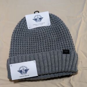 Dockers Gray Thermal Knit Hat